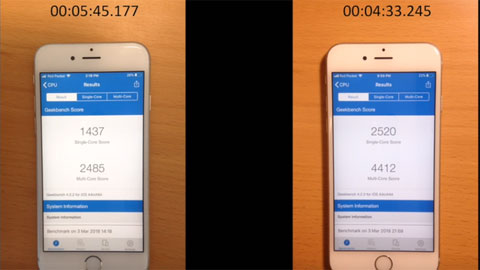 iPhone 6s cũ trước và sau khi thay pin có hiệu năng khác nhau thế nào