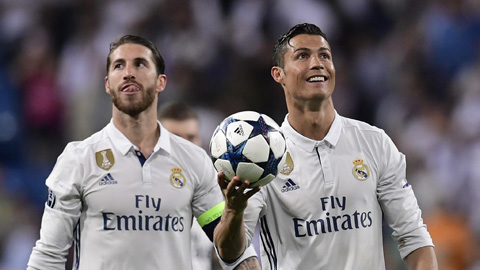 Ronaldo và Ramos cùng lập kỷ lục trong ngày Real thắng PSG