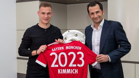 Bayern giữ chân Kimmich thêm 5 năm