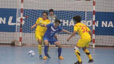 Giải futsal nữ TP.HCM mở rộng: Quận 8 gặp Hà Nội ở chung kết