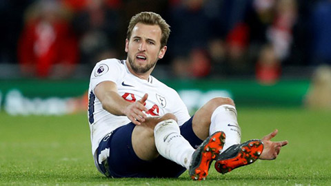 Tottenham mất Kane đến đầu tháng 5