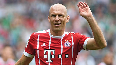 Bayern cho Robben nghỉ ngơi
