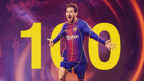 Messi cán mốc 100 bàn ở Champions League ấn tượng hơn đại kình địch Ronaldo