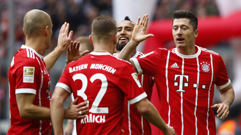 Cuối tuần này, Bayern lên ngôi vô địch Bundesliga?