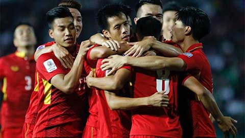 ĐT Việt Nam nhận hơn 100 điểm trên BXH FIFA nếu thắng Jordan