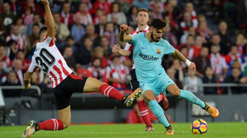 Sức ép ở Barca khiến Andre Gomes điêu đứng