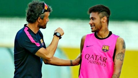 Neymar ủng hộ Enrique cập bến PSG