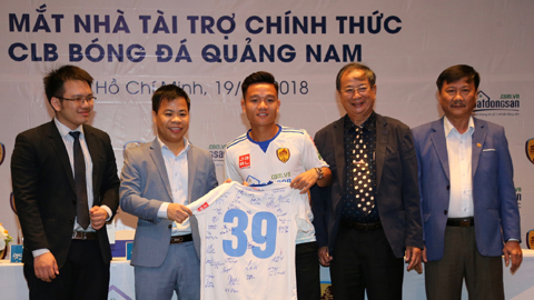 Quảng Nam chi 60 tỷ đồng làm ngân sách cho V.League 2018