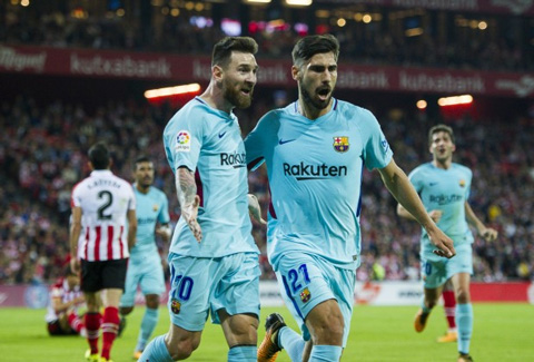 La Liga 2017/18 diễn ra với rất ít sự biến động