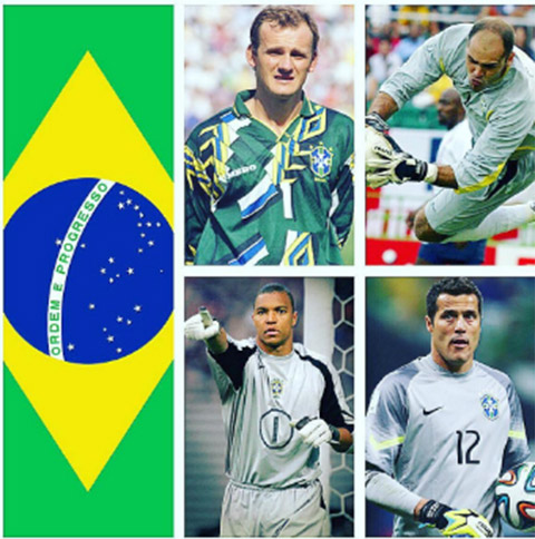 Brazil luôn sản sinh ra những thủ môn xuất sắc trong quá khứ
