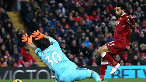 Salah hướng tới kỷ lục ghi bàn ở Ngoại hạng Anh