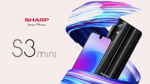 Sharp S3 Mini ra mắt với màn hình ‘tai thỏ’, giá bán hấp dẫn