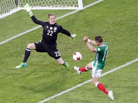 Theo Kahn Ter Stegen (số 22) chỉ là một thủ môn tài năng chứ chưa có ảnh hưởng trên đội tuyển 