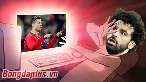 Ảnh chế: Ronaldo truất ngôi Pharaoh của Salah