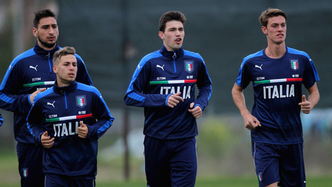 Bóng đá Italia đang có nhiều tài năng trẻ sáng giá