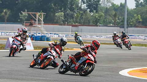 Honda mở màn Giải đua Mô tô toàn quốc Cúp vô địch quốc gia năm 2018 tại Bình Dương