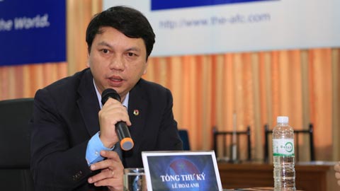 Tổng thư ký VFF Lê Hoài Anh: ‘Việc tổ chức Đại hội VFF đúng thời hạn là cần thiết, đúng quy định của Điều lệ’
