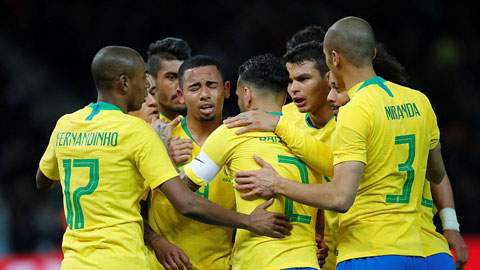 Brazil & chiến thắng bản lề tiền World Cup 2018