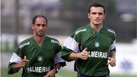 Falcao hồi còn thử việc trong màu áo Palmeiras