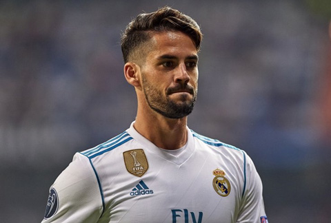 Isco chơi mờ nhạt ở Real nhưng bùng nổ khi lên tuyển