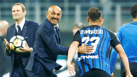 Vào Top 4, Spalletti mới được Inter gia hạn