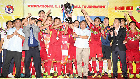 U19 TC Việt Nam vô địch, HAGL-JMG giành hạng Ba giải U19 Quốc tế 2018