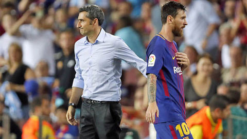Valverde & con đường riêng không Messi