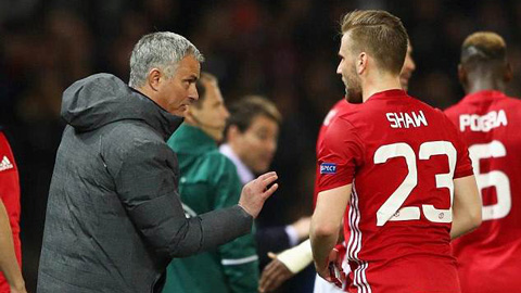 Shaw cãi nhau tay đôi với Mourinho trong phòng thay đồ M.U