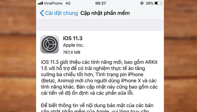 Bản cập nhật iOS 11.3 rất đáng để chờ đợi