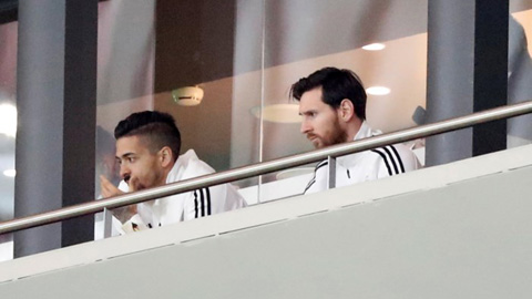 Messi không tham dự cả hai trận giao hữu mới đây của ĐT Argentina