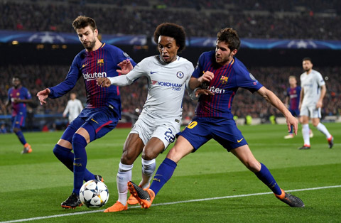 Chỉ 5 năm trước, Barca không dễ để hạ được Chelsea