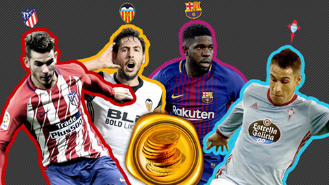 10 ngôi sao 'ngon, bổ, rẻ' ở La Liga