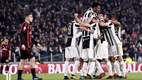 Juventus đánh bại Milan 3-1: Bước dài đến Scudetto