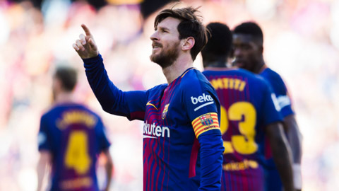 Tổng hợp vòng 30 La Liga: Messi cứu rỗi Barca