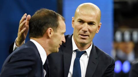 Allegri & Zidane: Hai cao thủ với họng súng trong tay áo