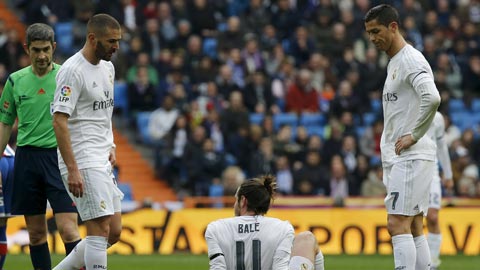 Hàng công Real Madrid: Bộ ba B-B-C đã tan rã