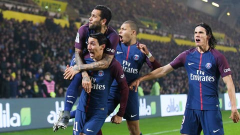 Với đẳng cấp vượt trội, PSG sẽ không khó vùi dập St.Etienne