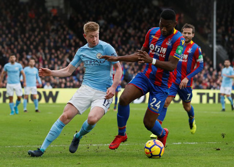 Man City đã bị Palace cắt đứt chuỗi thắng