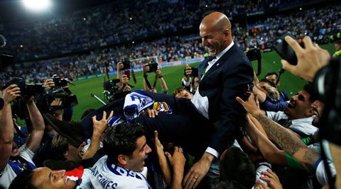 Zidane thành công rực rỡ tại Real không chỉ nhờ may mắn
