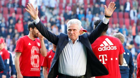 Bayern vô địch Bundesliga sớm 5 vòng: Chiến công của Heynckes