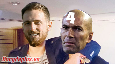 Ảnh chế: Oblak biến Zidane thành chú Tư