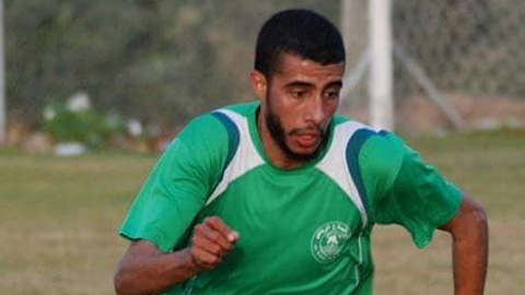 Cầu thủ Palestine mất nghiệp vì trúng đạn