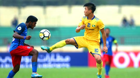 Lượt trận áp chót bảng H - AFC Cup 2018: SLNA có thể dùng đội hình hai