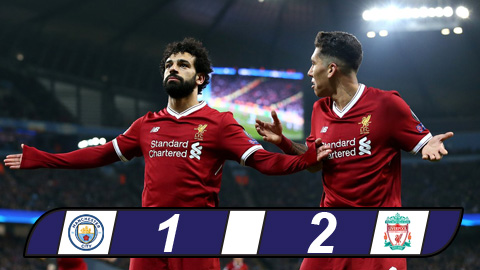 Man City 1-2 Liverpool (chung cuộc 1-5): The Kop hiên ngang vào bán kết