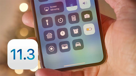 iOS 11.3 khóa cảm ứng trên các màn hình iPhone giá rẻ