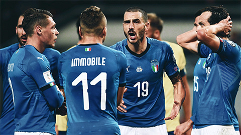 BXH FIFA tháng 4/2018: Italia ghi nhận thứ hạng tệ nhất lịch sử