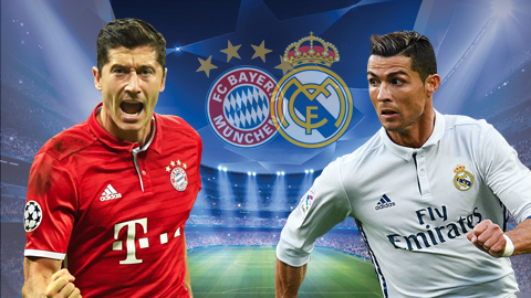 Bán kết Champions League: Chờ đại chiến ân oán Real vs Bayern