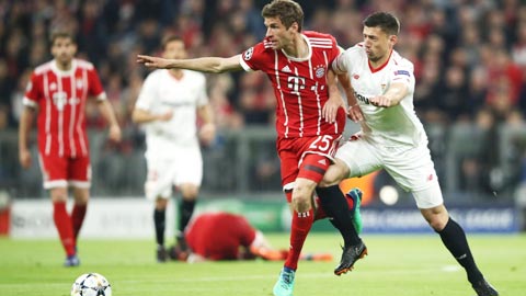 Bayern vào bán kết Champions League: Tấm vé đẫm mồ hôi