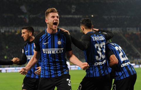 Nếu thắng Atalanta đêm mai, Inter sẽ trở lại Top 4