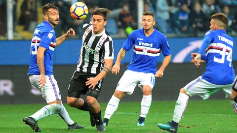 Juventus: Đang mệt mỏi lại đụng ngay Samp